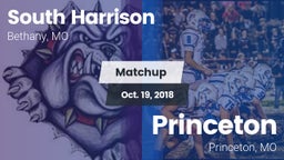 Matchup: South Harrison High vs. Princeton  2018