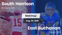 Matchup: South Harrison High vs. East Buchanan  2019