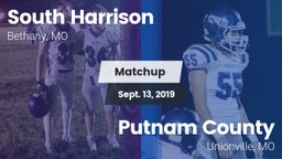 Matchup: South Harrison High vs. Putnam County  2019