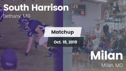 Matchup: South Harrison High vs. Milan  2019