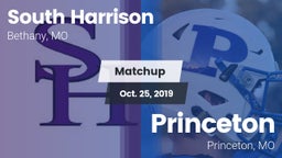 Matchup: South Harrison High vs. Princeton  2019