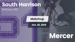 Matchup: South Harrison High vs. Mercer 2019
