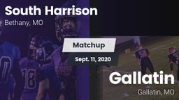 Matchup: South Harrison High vs. Gallatin  2020