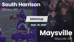 Matchup: South Harrison High vs. Maysville  2020