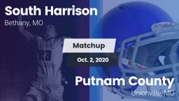 Matchup: South Harrison High vs. Putnam County  2020