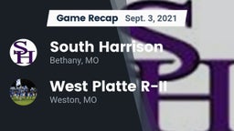 Recap: South Harrison  vs. West Platte R-II  2021