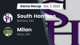 Recap: South Harrison  vs. Milan  2022