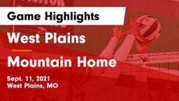 West Plains  vs Mountain Home  Game Highlights - Sept. 11, 2021