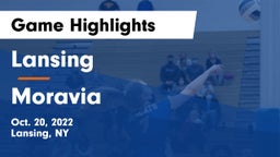 Lansing  vs Moravia  Game Highlights - Oct. 20, 2022