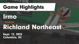 Irmo  vs Richland Northeast  Game Highlights - Sept. 12, 2023