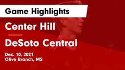 Center Hill  vs DeSoto Central  Game Highlights - Dec. 10, 2021