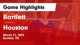 Bartlett  vs Houston  Game Highlights - March 21, 2023