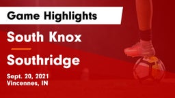 South Knox  vs Southridge Game Highlights - Sept. 20, 2021