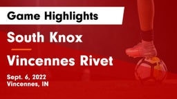 South Knox  vs Vincennes Rivet Game Highlights - Sept. 6, 2022