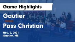 Gautier  vs Pass Christian  Game Highlights - Nov. 2, 2021