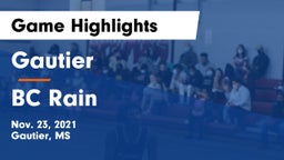 Gautier  vs BC Rain  Game Highlights - Nov. 23, 2021