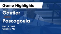 Gautier  vs Pascagoula  Game Highlights - Feb. 1, 2022