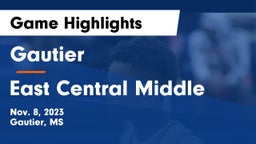 Gautier  vs East Central Middle  Game Highlights - Nov. 8, 2023