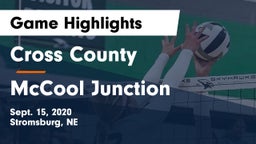 Cross County  vs McCool Junction  Game Highlights - Sept. 15, 2020