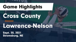 Cross County  vs Lawrence-Nelson  Game Highlights - Sept. 30, 2021