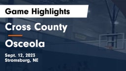 Cross County  vs Osceola  Game Highlights - Sept. 12, 2023