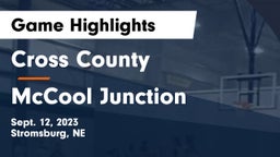 Cross County  vs McCool Junction  Game Highlights - Sept. 12, 2023