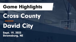 Cross County  vs David City  Game Highlights - Sept. 19, 2023
