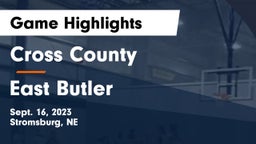 Cross County  vs East Butler  Game Highlights - Sept. 16, 2023
