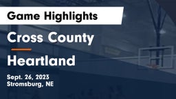 Cross County  vs Heartland  Game Highlights - Sept. 26, 2023