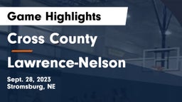 Cross County  vs Lawrence-Nelson  Game Highlights - Sept. 28, 2023