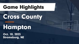 Cross County  vs Hampton  Game Highlights - Oct. 10, 2023