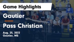 Gautier  vs Pass Christian  Game Highlights - Aug. 25, 2022
