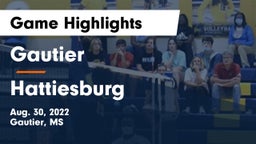 Gautier  vs Hattiesburg  Game Highlights - Aug. 30, 2022