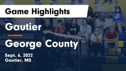 Gautier  vs George County  Game Highlights - Sept. 6, 2022