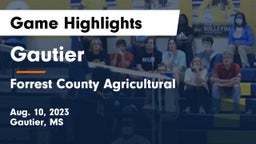 Gautier  vs Forrest County Agricultural  Game Highlights - Aug. 10, 2023