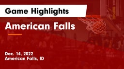 American Falls  Game Highlights - Dec. 14, 2022
