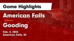 American Falls  vs Gooding  Game Highlights - Feb. 4, 2023