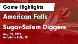 American Falls  vs Sugar-Salem Diggers Game Highlights - Aug. 24, 2022