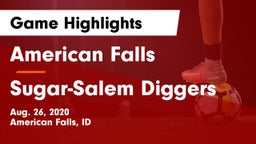 American Falls  vs Sugar-Salem Diggers Game Highlights - Aug. 26, 2020