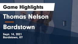 Thomas Nelson  vs Bardstown  Game Highlights - Sept. 14, 2021