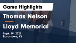 Thomas Nelson  vs Lloyd Memorial  Game Highlights - Sept. 18, 2021