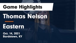 Thomas Nelson  vs Eastern  Game Highlights - Oct. 14, 2021