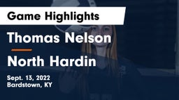 Thomas Nelson  vs North Hardin  Game Highlights - Sept. 13, 2022