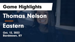 Thomas Nelson  vs Eastern  Game Highlights - Oct. 12, 2022