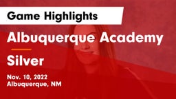Albuquerque Academy  vs Silver  Game Highlights - Nov. 10, 2022