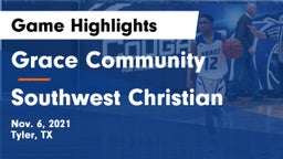 Grace Community  vs Southwest Christian Game Highlights - Nov. 6, 2021
