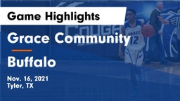 Grace Community  vs Buffalo  Game Highlights - Nov. 16, 2021