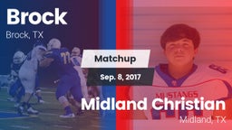 Matchup: Brock  vs. Midland Christian  2017