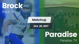Matchup: Brock  vs. Paradise  2017