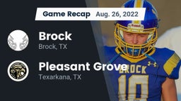 Recap: Brock  vs. Pleasant Grove  2022